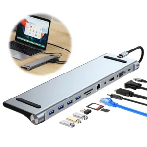 11 in 1 USB C Hub Docking Station 4K HDMI