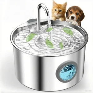 Stainless Steel Automatic Pet Water Fountain