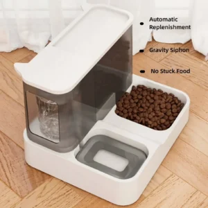 Automatic Cat Food And Water Dispenser